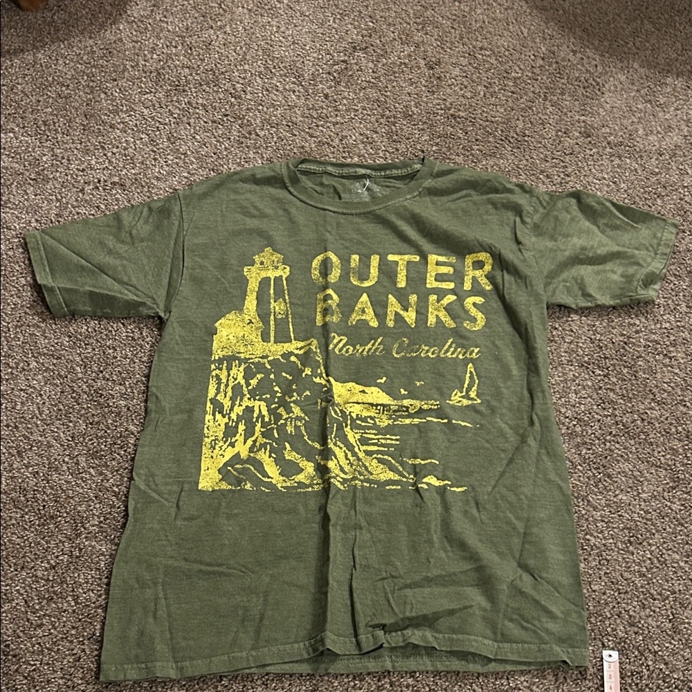 Outer Banks Green Graphic T-Shirt
